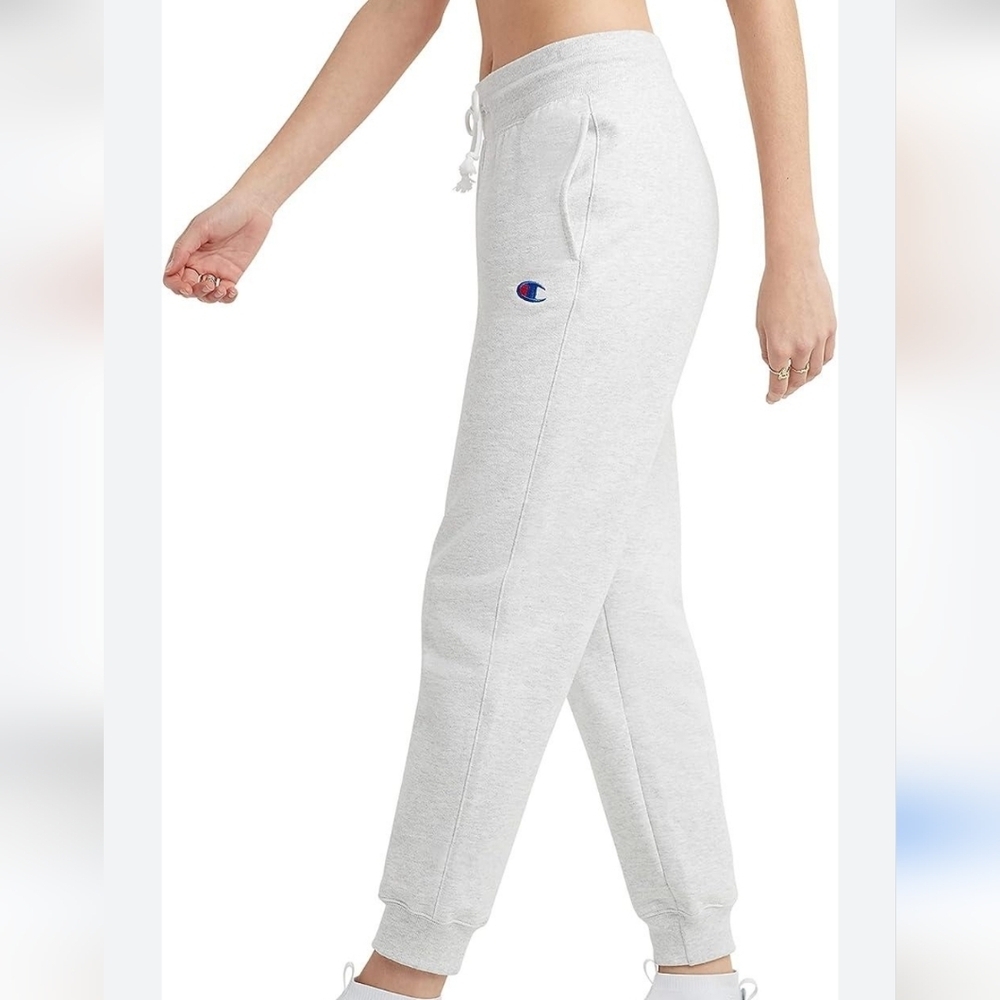 Women's Champion Light Gray Joggers - Size L Great Condition